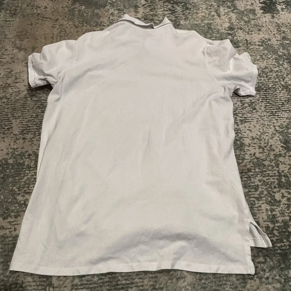 Polo‎ Ralph Lauren mesh polo shirt custom fit white XXL TTG